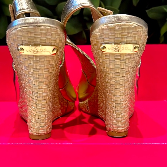 LILLY PULITZER KRISTEN WEDGE - Picture 2 of 4